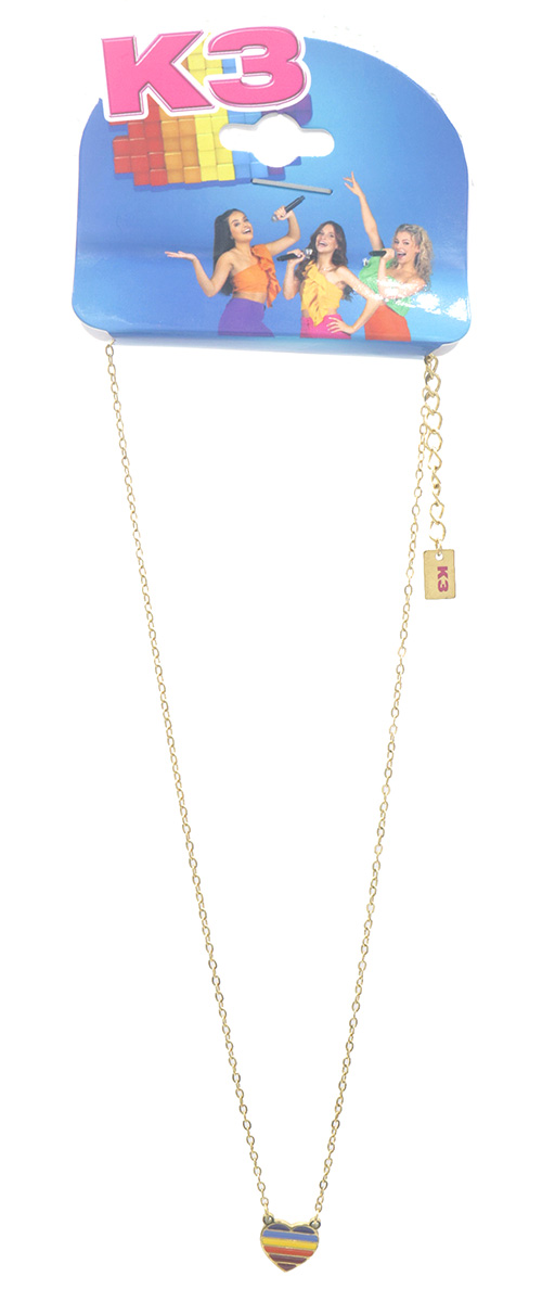 D-D8.3 K3-RBN006 S. Steel Necklace Heart