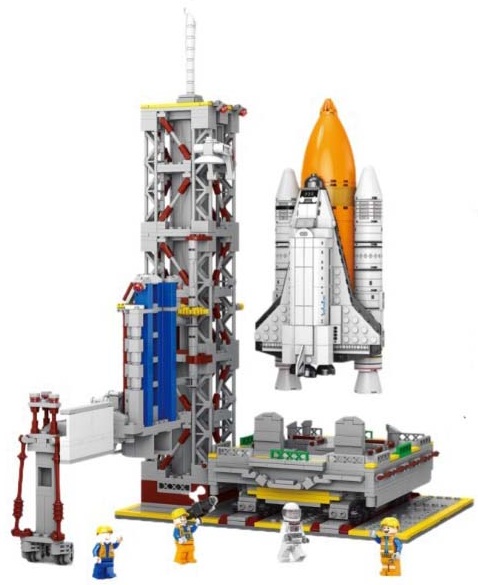 Y-F4.4 TOY9014-1 Building Block Set XXL Space Shuttle - 1670pcs