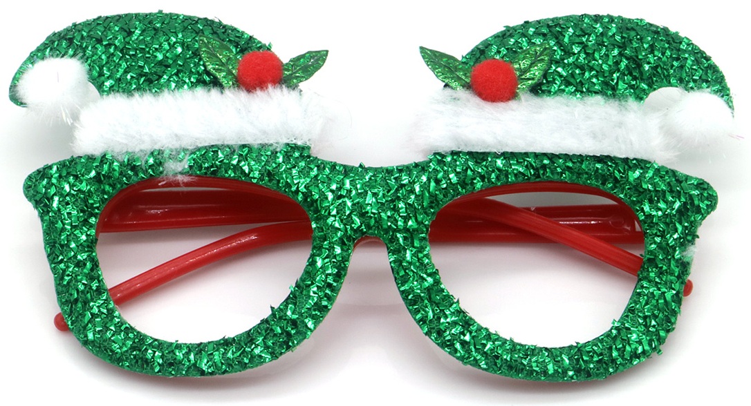 X-L9.2 GLASSES1039-008 Christmas Fun Glasses
