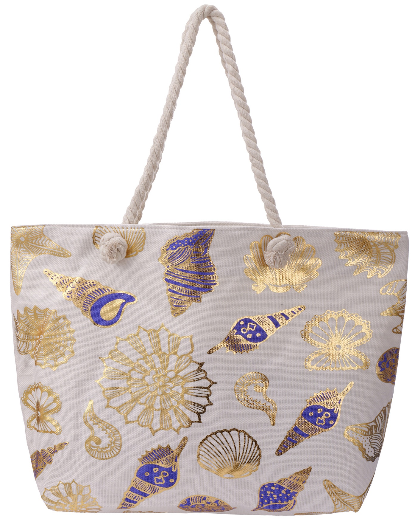 R-L7.2 BAG1115-001-6 Beach Bag Shells 54x36x15cm