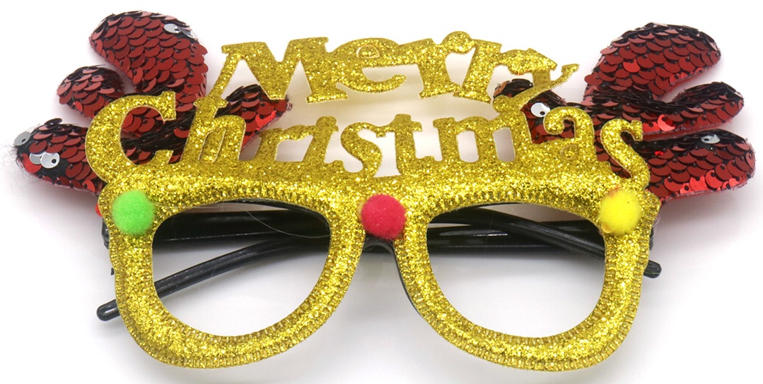 X-L7.1 GLASSES1039-009 Christmas Fun Glasses