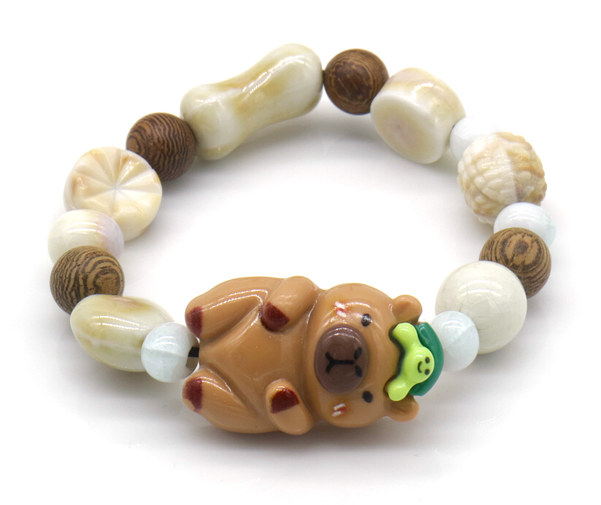 I-C6.1 B2552-002-1 Bracelet Capybara for Kids