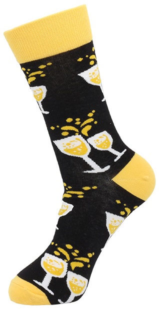 S-F1.1 SOCKS2316-424-3  Pair of Socks Size 38-45 Champagne