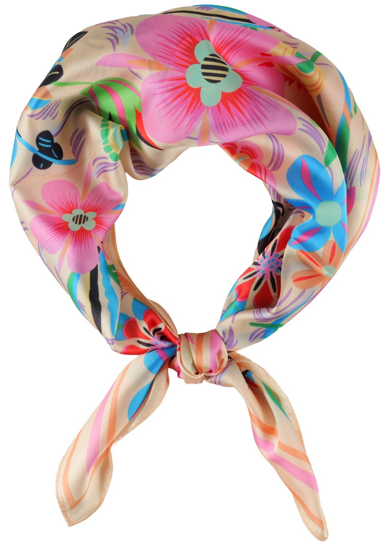 X-E10.2 SCARF1107-002-32 Summer Scarf 70x70cm