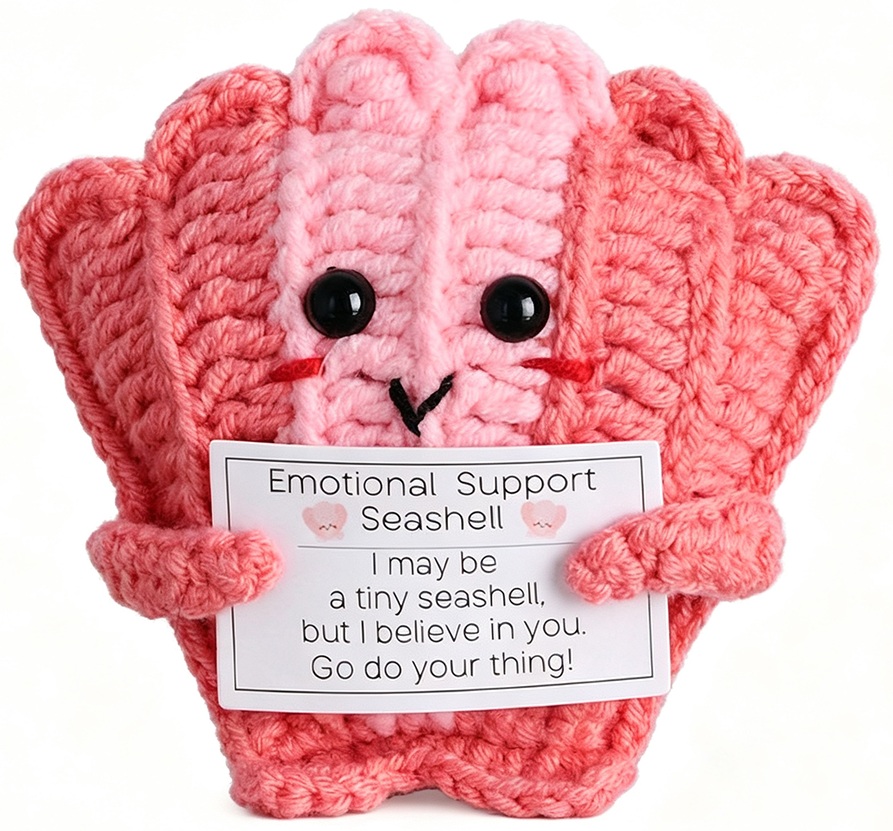 T-M6.1 T2405-590 Positive Knitted Seahell 9cm