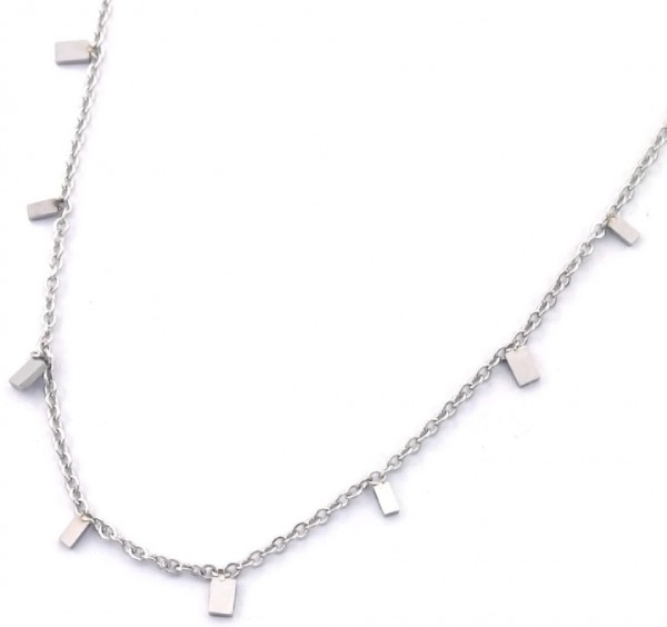 H-F18.1 N088-011S S. Steel Necklace Bars