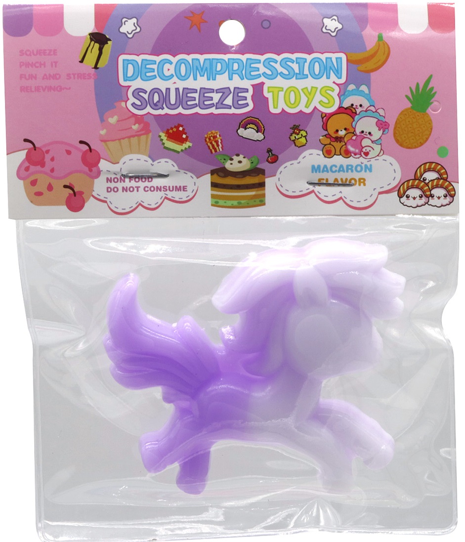 R-K3.2 TOY947-001 Squeeze Toys Unicorn - 16pcs