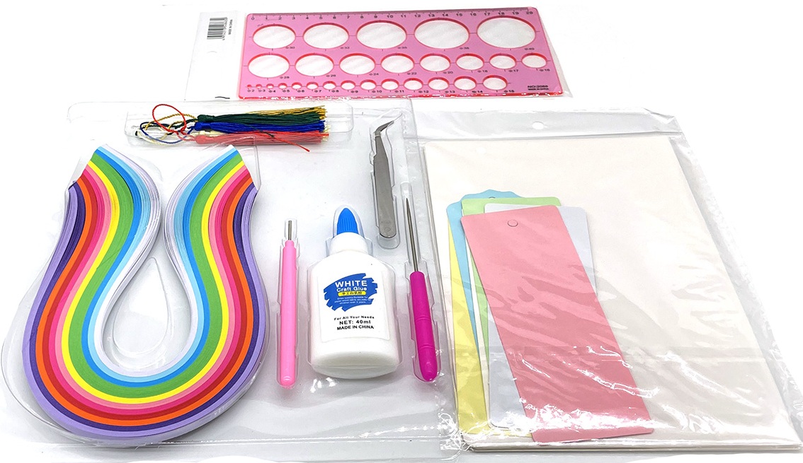 Q-B2.2 TOY1148-001 DIY Paper Crafts Keychains