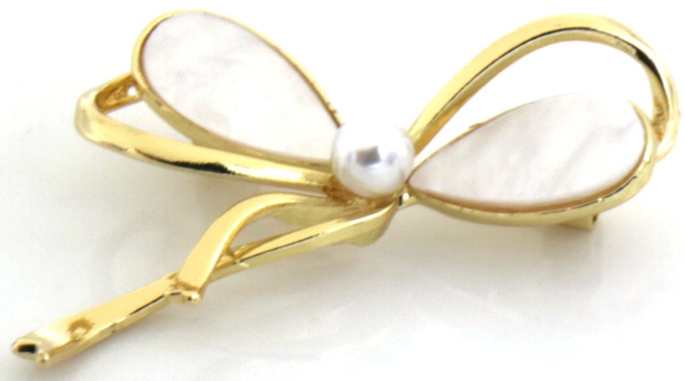 E-E8.1  P1035-017 Brooch Bow 4cm