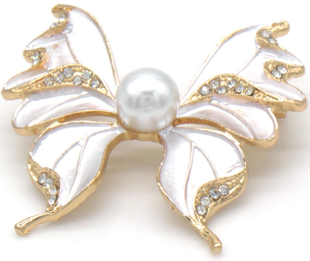 I-F20.2 P1035-014 Brooch Butterfly 4.5cm