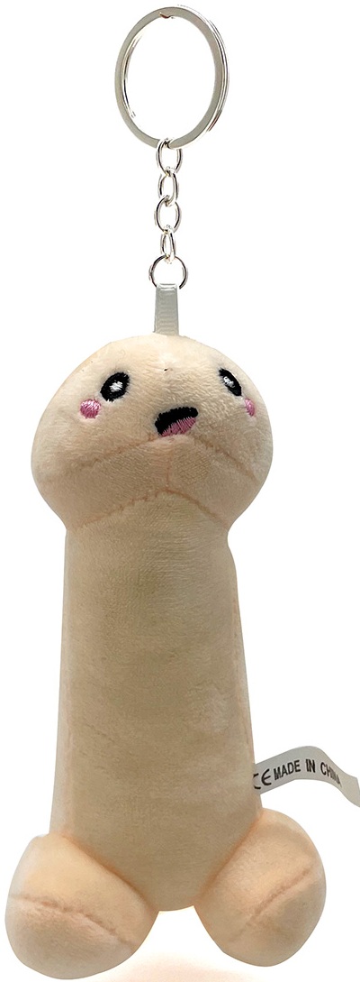 Q-D4.2 TOY1151-003 Plush Keychain Penis 15cm