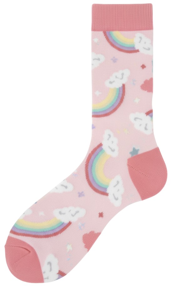 S-I4.1 SOCKS2512-206 Pair of Socks Size 36-43 Rainbow