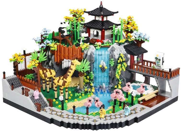 K-D6.1 822 Mini Building Blocks Zoo XL - 5000pcs