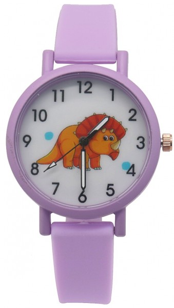A-C20.1  W002-005 Kids Watch Dino 33mm Purple A-C20.1  W002-005 Kids Watch Dino 33mm Purple