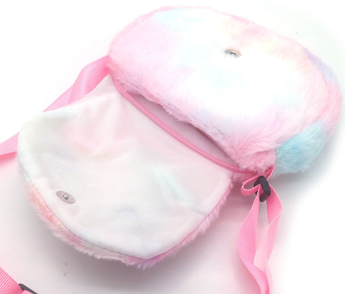 R-A6.2 WA2403-010-1 Plush Bag Unicorn 18x14.5cm