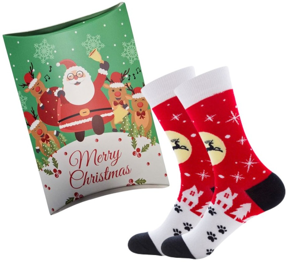 X-K8.1 SOCKS2626-019 Giftset Socks Christmas - 1 Pair