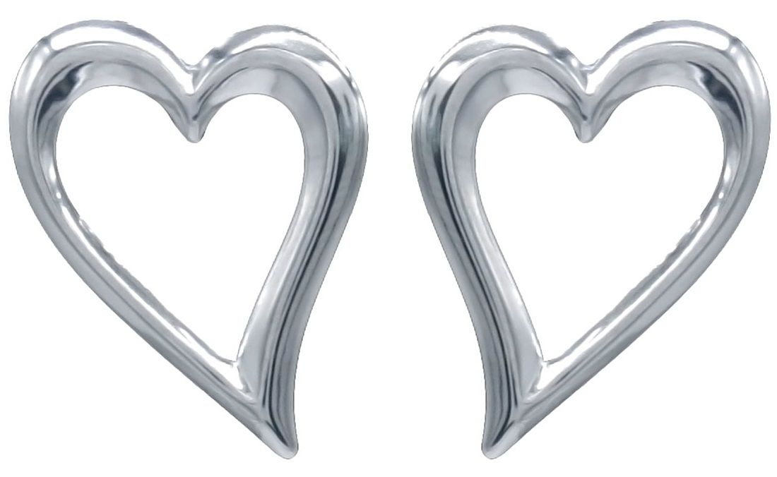C-E19.1 E68-039S S. Steel Earrings 3cm