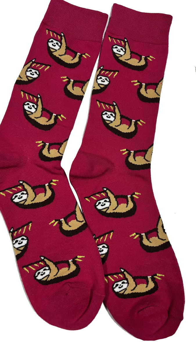 S-G1.1 SOCKS2512-128 Pair of Socks Size 38-45 Sloths
