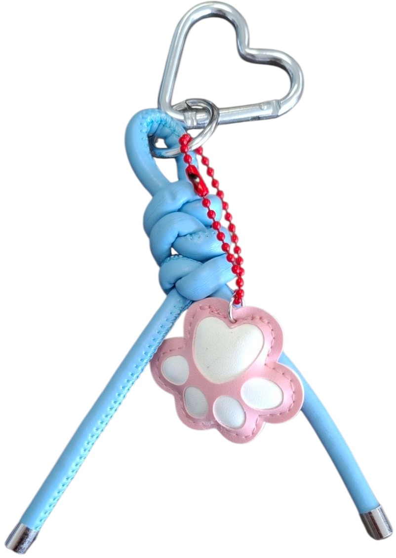 X-B4.1 KEY1024-010  Keychain Bag Charm Dog Paw