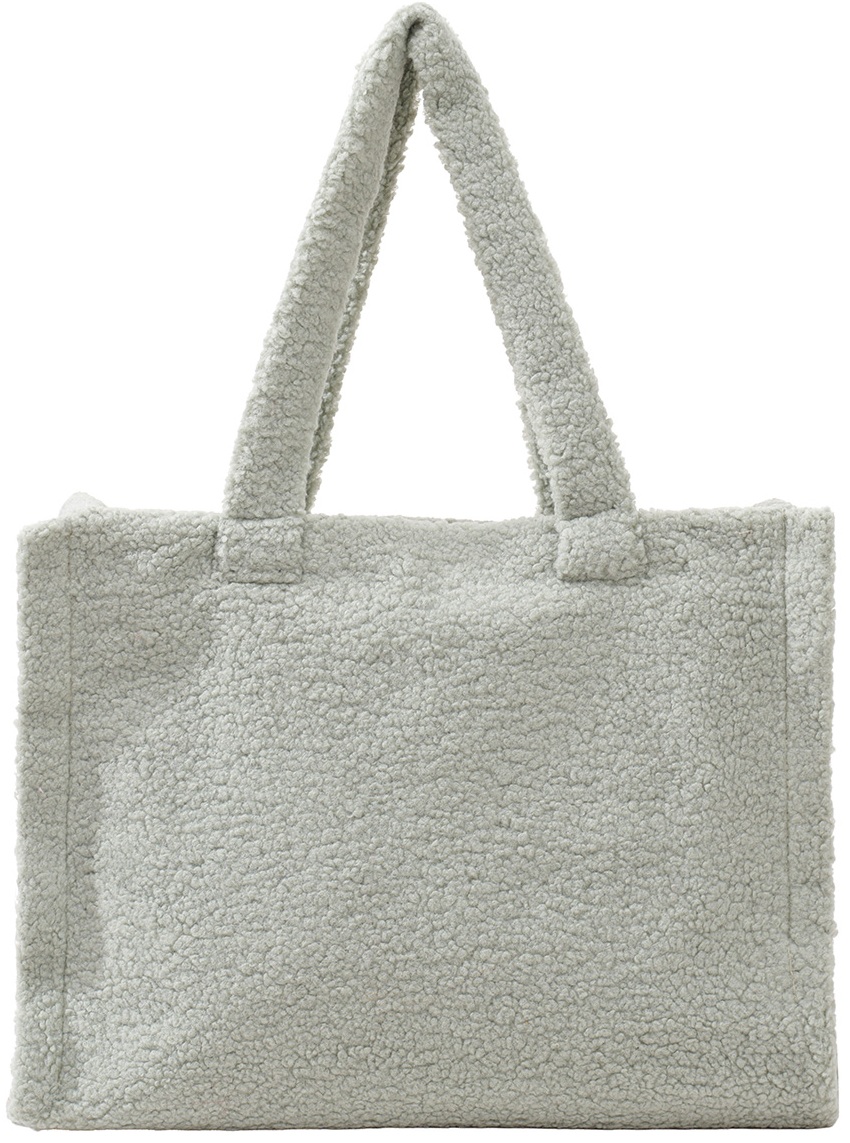 Y-F3.3 BAG1013-001-5 Shopper Bag Teddy 43x30x11.5cm Green