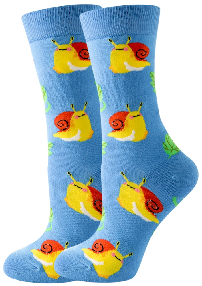 S-H7.1 SOCKS2316-180 Pair of Socks Size 36-43 Snails