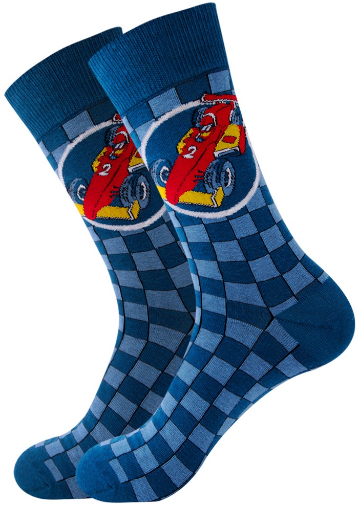 S-J6.2 SOCK2356-024 Pair of Socks - 38-45 - Racecar