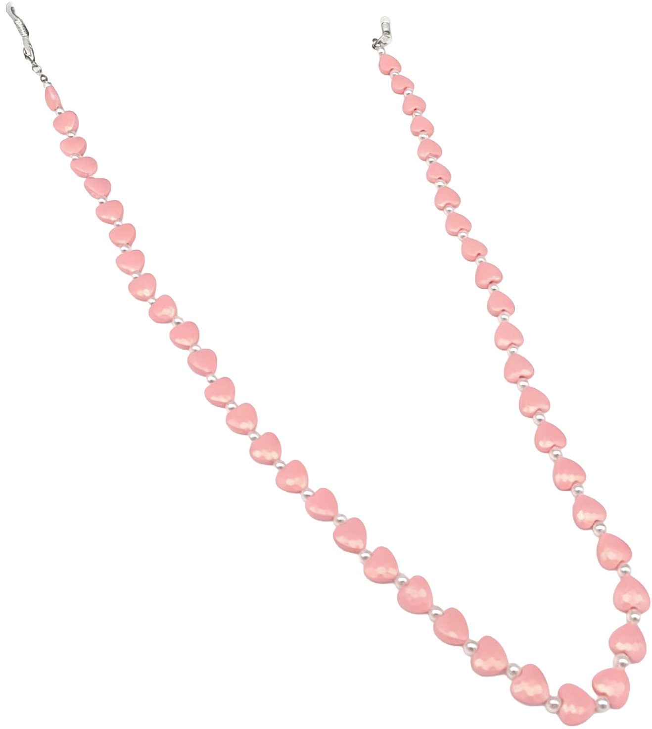 F-F22.2 GL2620-016 Sunglass Chain Hearts pink