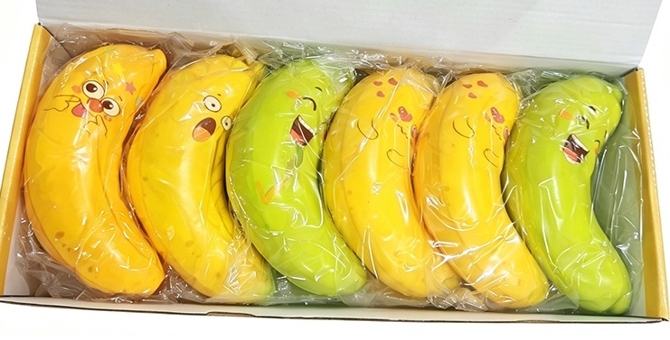 Y-F2.2 TOY2619-115 Slow Rising Squishy Banana 15cm - 12pcs