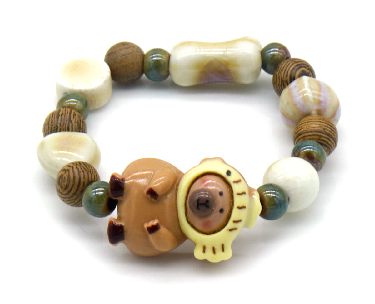 D-A11.2  B2552-002-4 Bracelet Capybara for Kids