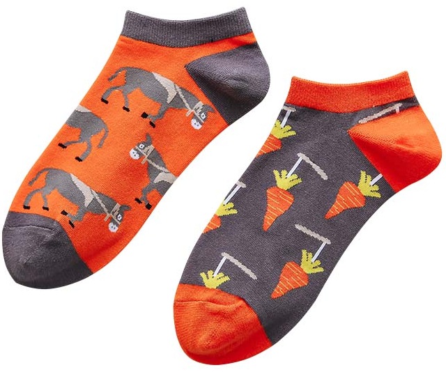 S-B6.5 SOCKS2527-004  Ankle Socks Size 38-45 Donkey S-B6.5 SOCKS2527-004  Ankle Socks Size 38-45 Donkey
