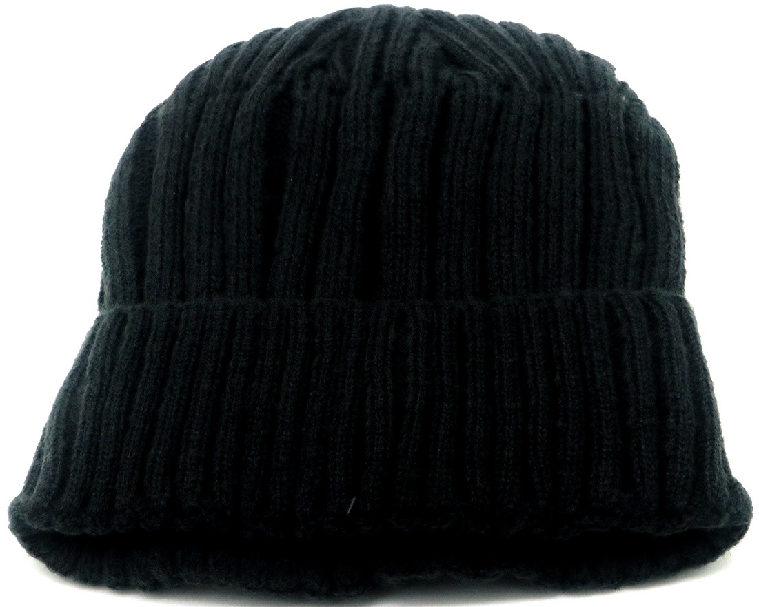 Y-A4.1 HAT001-002-1 Winter Beanie Black