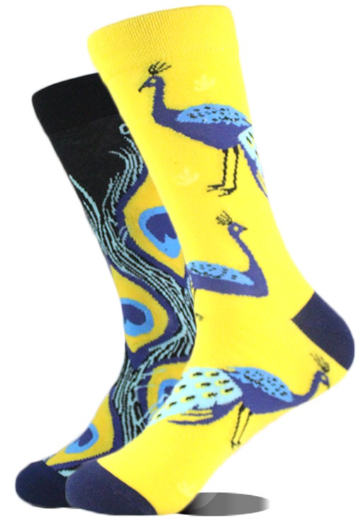 S-A8.2 SOCKS2512-120 Pair of Socks Size 38-45 Peacock