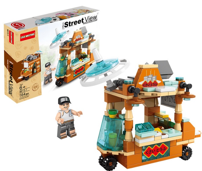 Z-A3.3 TOY8613-1 Building  Block Set Sushi Car