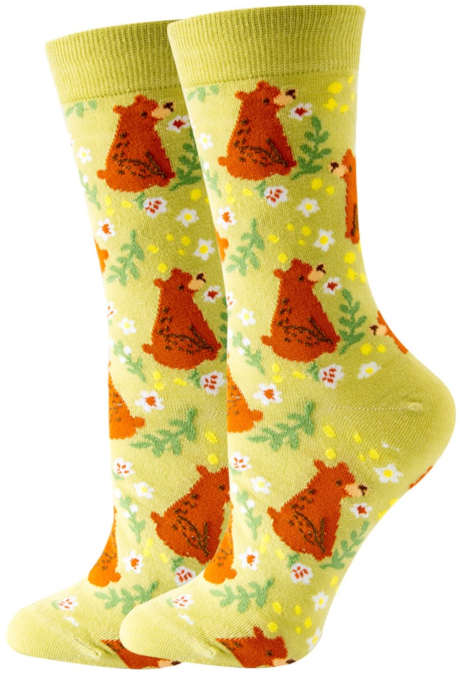 S-F4.3 SOCKS2246-069-13 Pair of Socks Size 36-43 Bear