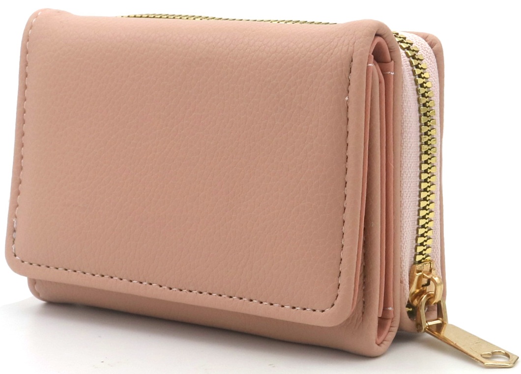 X-N6.2  WA1121-003-4 PU Wallet 11x9x4cm Pink