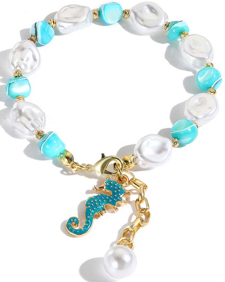 J-D5.3 B2540-009 Fashion Bracelet Pearls - Starfish