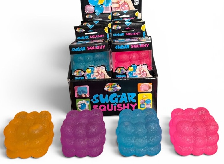 Q-N7.1 Squishy Bubble Cube - 12pcs
