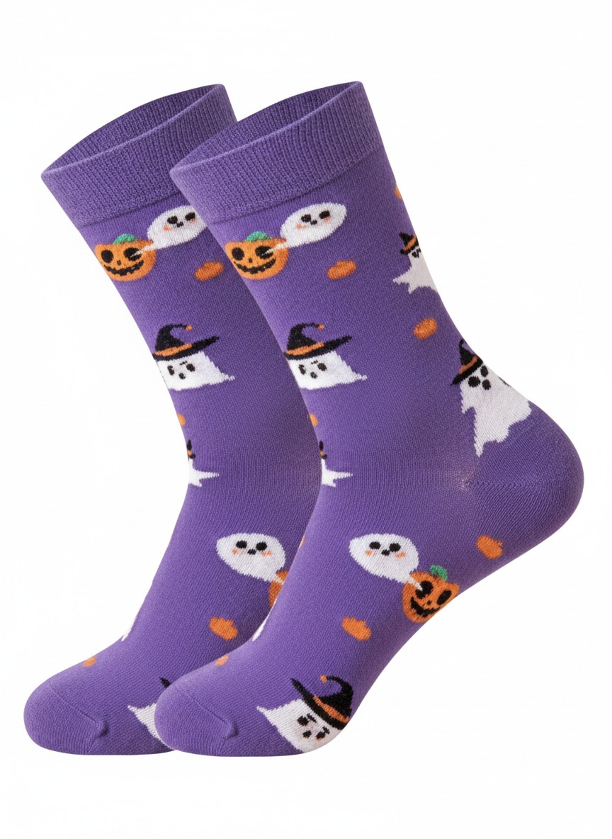 S-I6.2 SOCKS2564-021 Pair of Socks Size 38-45 Halloween
