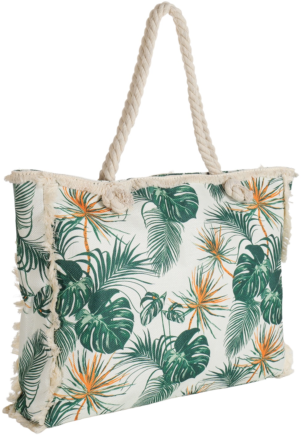 R-A2.1 BAG1111-003-3 Beach Bag with Tassels 50x40x10cm