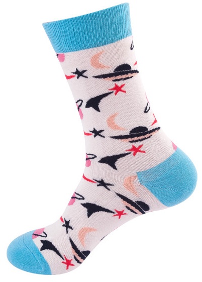 S-F4.4 SOCK2246-011-7 Pair of Socks Size 38-45 UFO