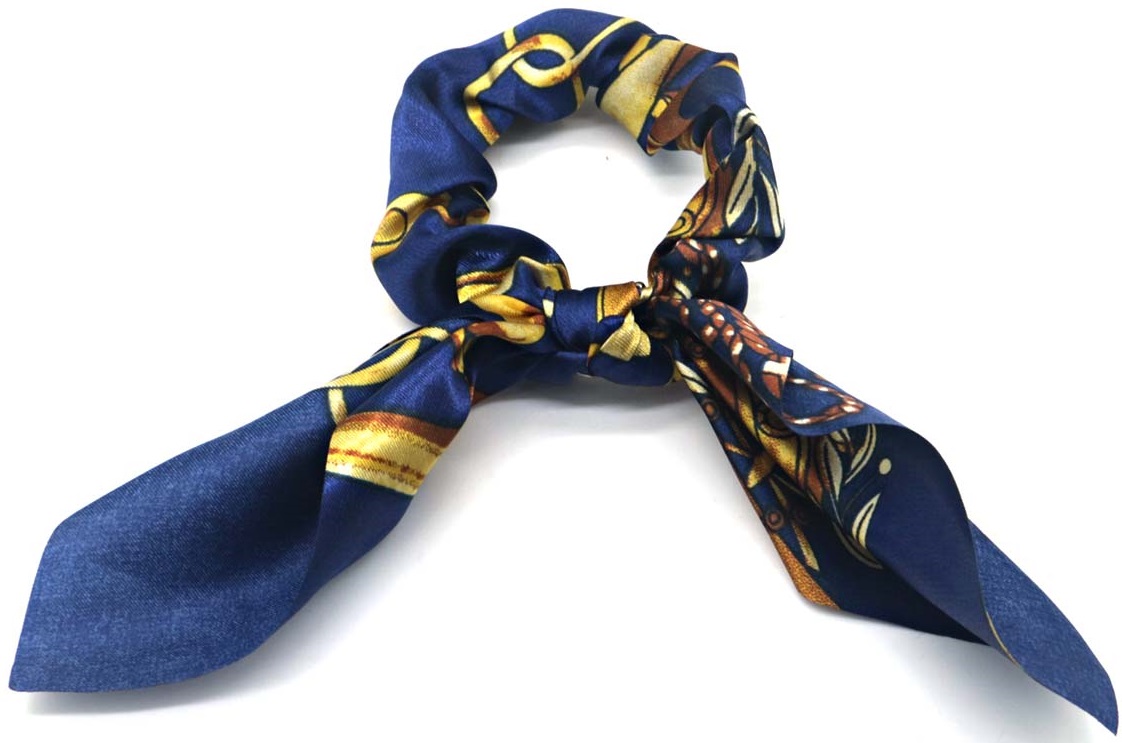 G-C24.2 H816-005-1 Scrunchie Blue