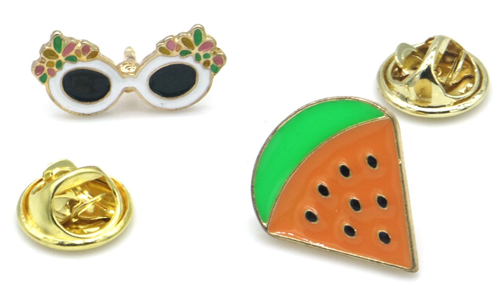 C-D7.2  PIN2557-042-2 Set of Pins Sunglasses - Watermelon