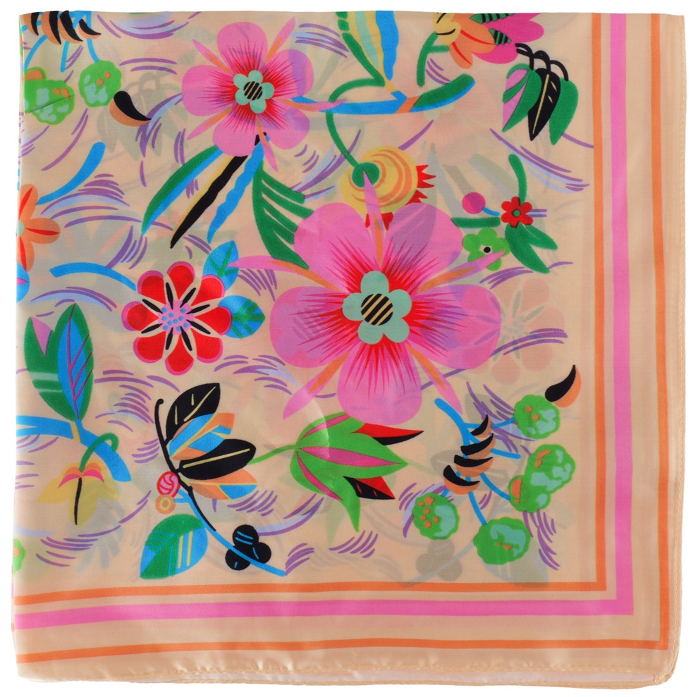 X-E10.2 SCARF1107-002-32 Summer Scarf 70x70cm