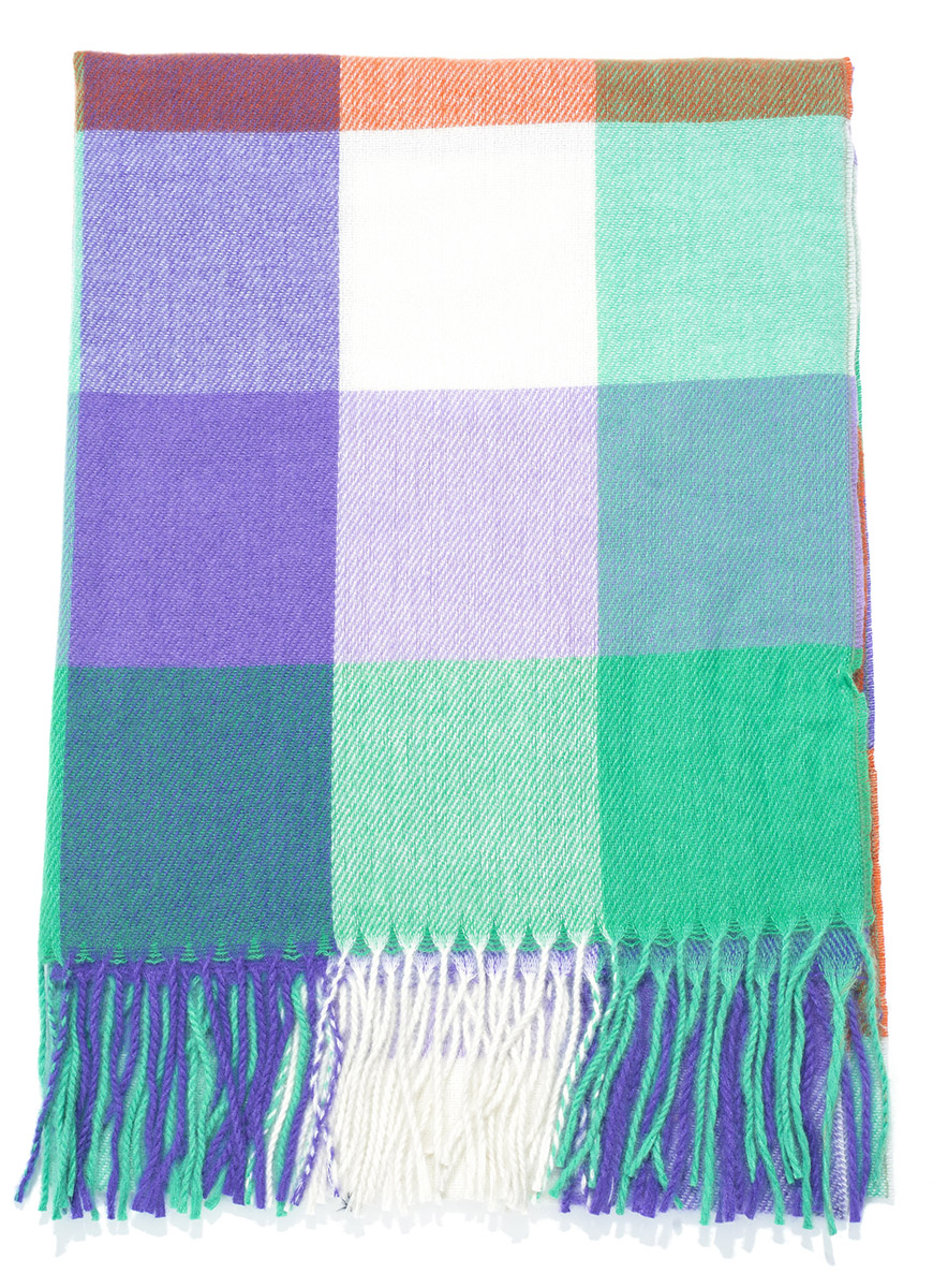 I-E1.1  SCARF705-100-13 Scarf Soft Checkered 180x70cm