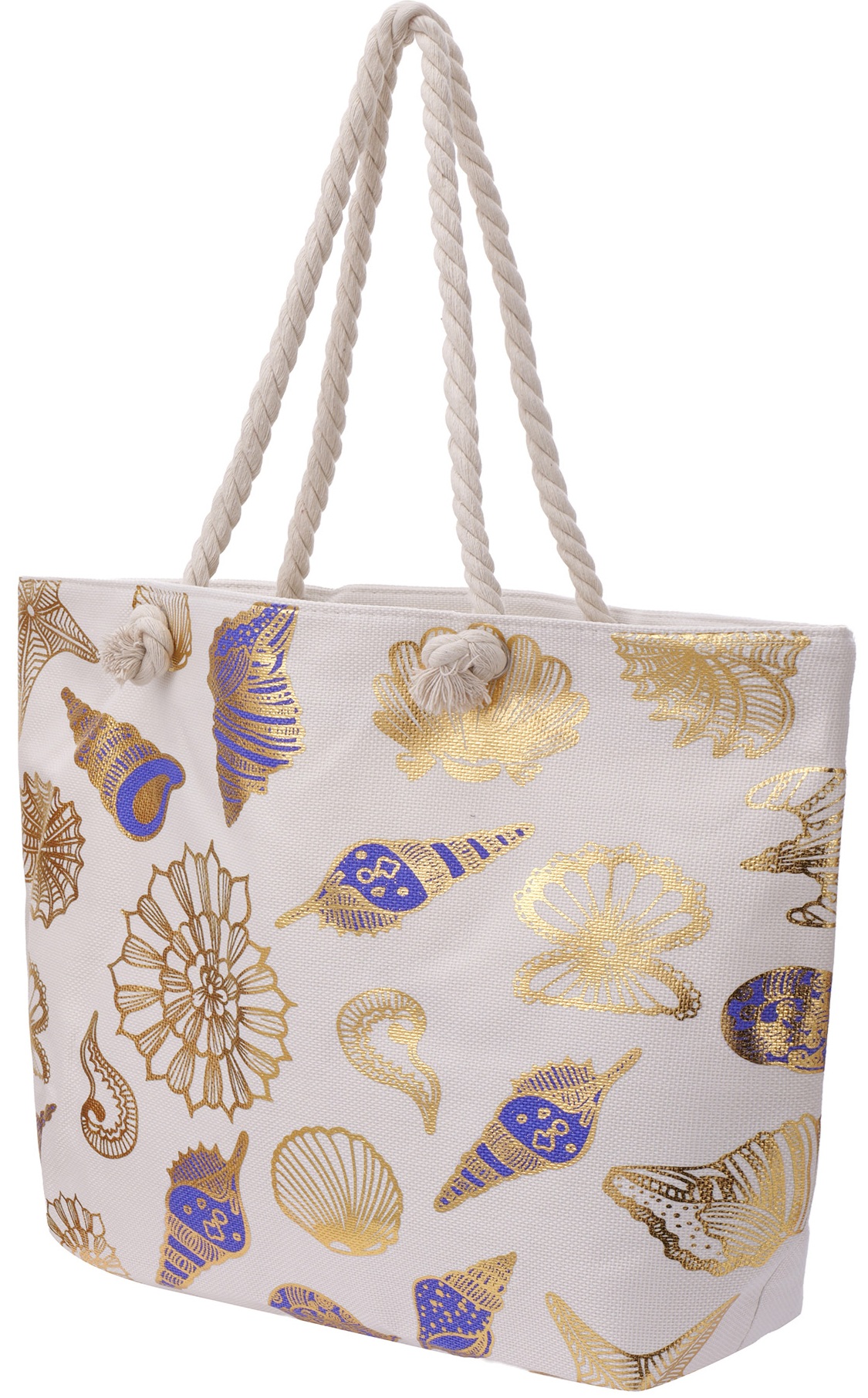 R-L7.2 BAG1115-001-6 Beach Bag Shells 54x36x15cm