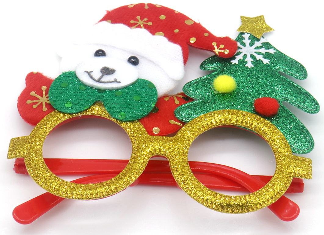 X-O4.1  GLASSES1039-007 Christmas Fun Glasses