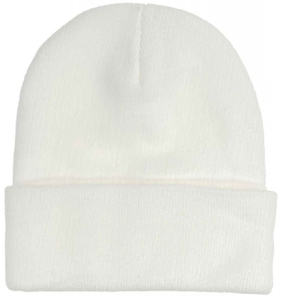 T-L8.2 HAT702-001 No. 8 Beanie White