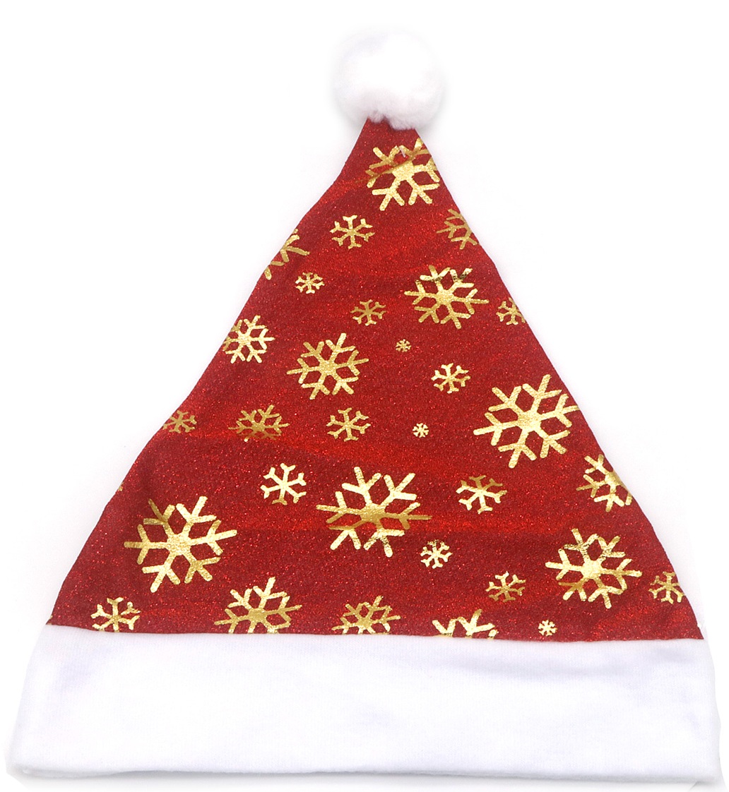 Y-A6.3  HAT1039-005 Christmas Hat Glitters