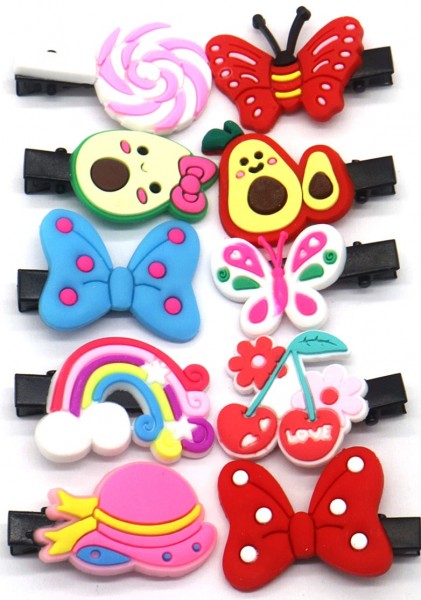 I-E12.1 H717-001 Hair Clips Set 10pcs for Kids I-E12.1 H717-001 Hair Clips Set 10pcs for Kids