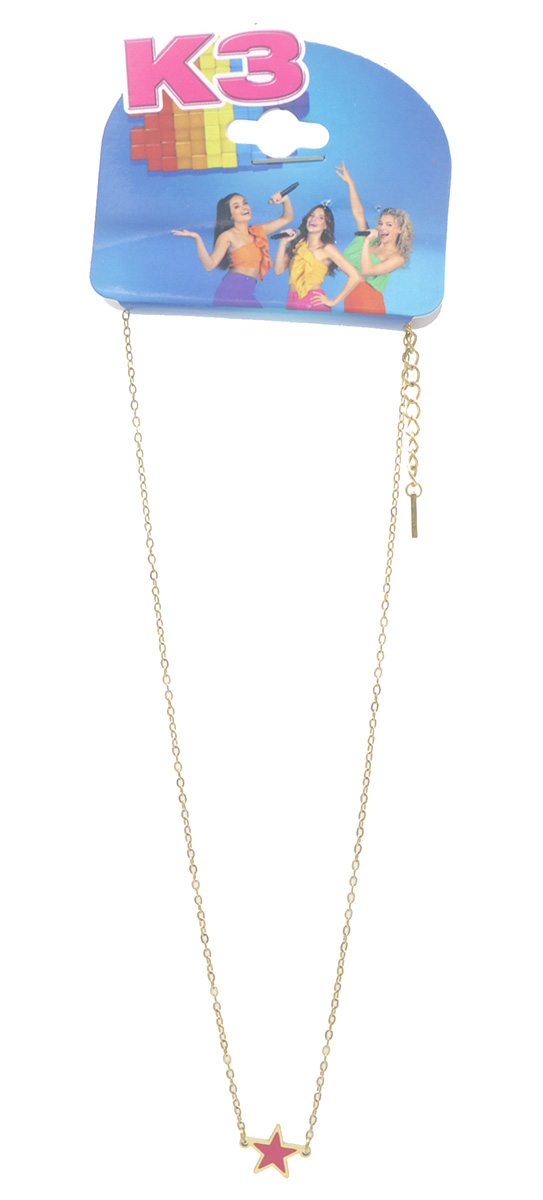 D-A9.2 K3-RBN002 S. Steel Necklace Star